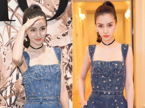 Angelababy vẫn rạng rỡ dù ảnh không photoshop