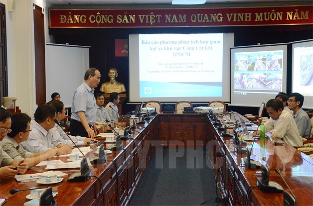 Toàn cảnh buổi làm việc - Ảnh: thanhuytphcm