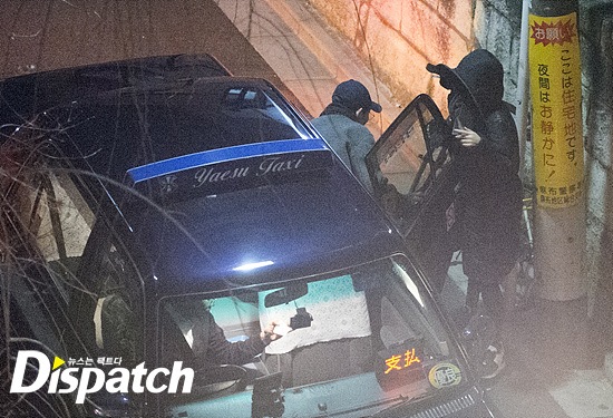 Song Joong Ki và Song Hye Kyo hẹn hò bí mật tại một quán ăn ở Nhật Bản. Ảnh: Dispatch.