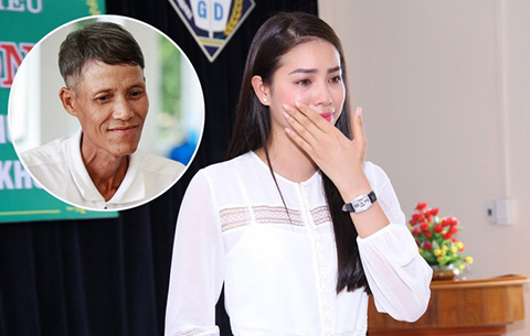Bố lâm bệnh nặng, Phạm Hương khẩn thiết kêu gọi mọi người giúp đỡ