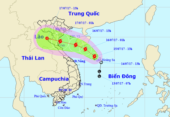 Áp thấp nhiệt đới bất ngờ mạnh lên thành bão