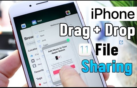 Tính năng Kéo và Thả trên iOS 11 dùng thế nào?
