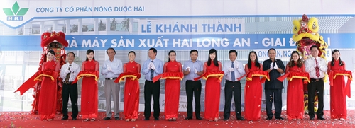 Lễ khánh thành nhà máy HAI Long An