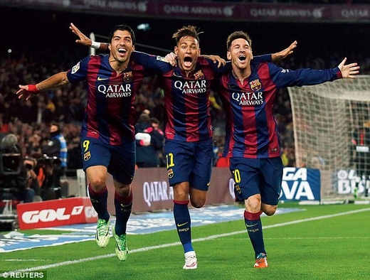 Từ chỗ là thành viên của MSN nổi danh, Neymar đang dần sa vào ăn chơi