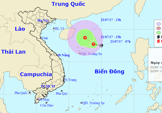 Lại xuất hiện áp thấp nhiệt đới, Bắc Bộ tiếp tục mưa