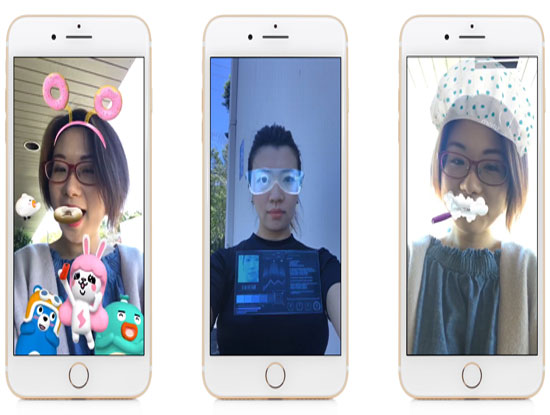 Ra mắt 3 hiệu ứng chụp ảnh thực tế ảo trên camera của Facebook