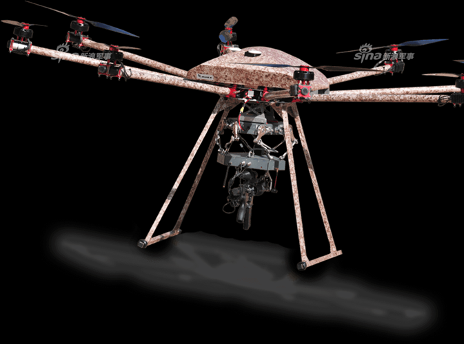 Việc gắn bom vào flycam đã tỏ ra rất có hiệu quả trong cuộc chiến ở Syria và trong tương lai, có thể súng máy cũng sẽ được gắn vào flycam. Nguồn ảnh: Sina.