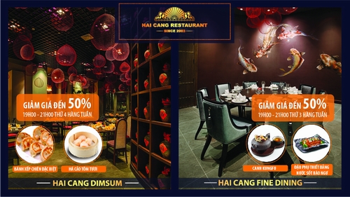 Thưởng thức tinh hoa ẩm thực Á Đông, nhận nhiều ưu đãi tại Hải Cảng Novotel Đà Nẵng