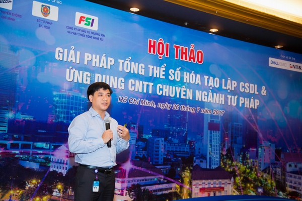 Giải pháp số hóa tạo cơ sở dữ liệu chuyên ngành tư pháp