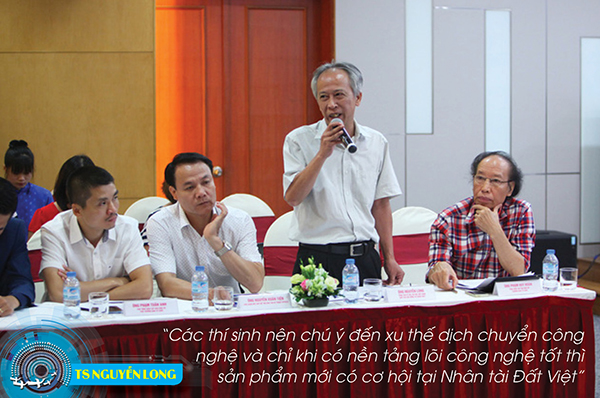TS Nguyễn Long - Chủ tịch hội đồng Giám khảo sơ khảo giải thưởng NTĐV lĩnh vực CNTT