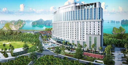 Phối cảnh chung của FLC Grand Hotel Hạ Long