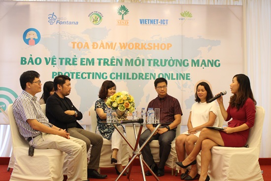 Tọa đàm Bảo vệ trẻ em trên môi trường mạng
