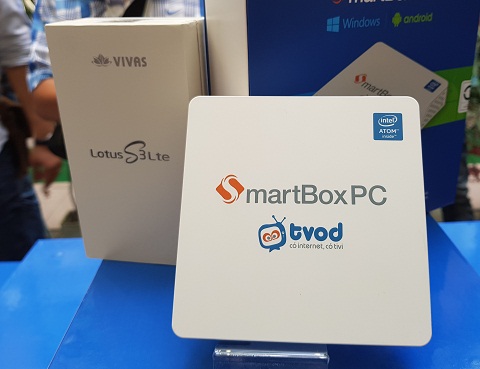 Smartphone Vivas Lotus S3 LTE và SmartBox PC ra mắt thị trường
