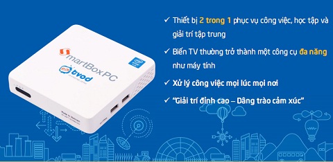 Đối với các hộ gia đình có nhu cầu trang bị máy tính xách tay với cấu hình đủ mạnh để sử dụng các ứng dụng văn phòng, học tập, đồng thời phục vụ nhu cầu giải trí, Smart Box PC là sự lựa chọn hoàn hảo.