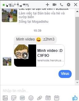 Mã độc núp bóng video đang phát tán trên tin nhắn Facebook?
