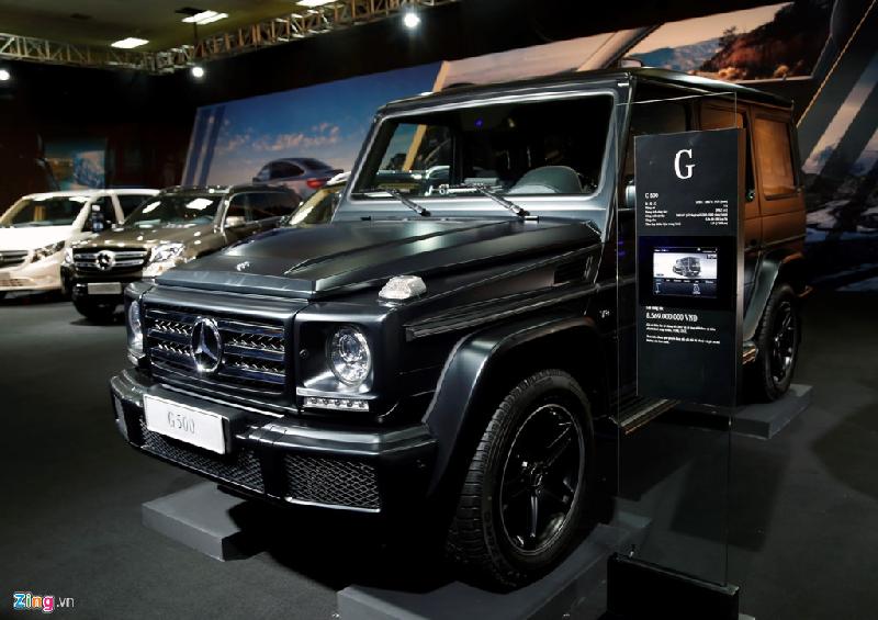 Nổi bật trong dàn SUV của Mercedes là