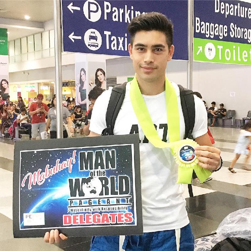 Anh luôn có phong độ thi đấu ấn tượng trong khuôn khổ cuộc thi Men Of The World 2017.