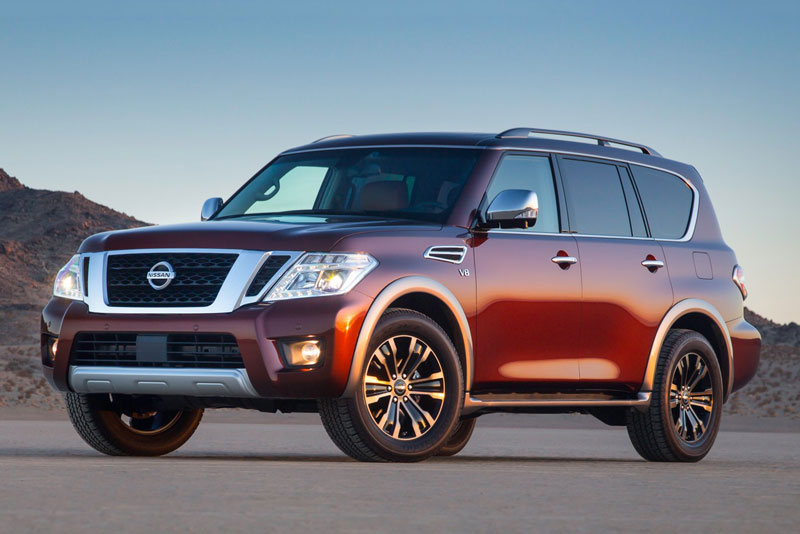 8. Nissan Armada 2017.