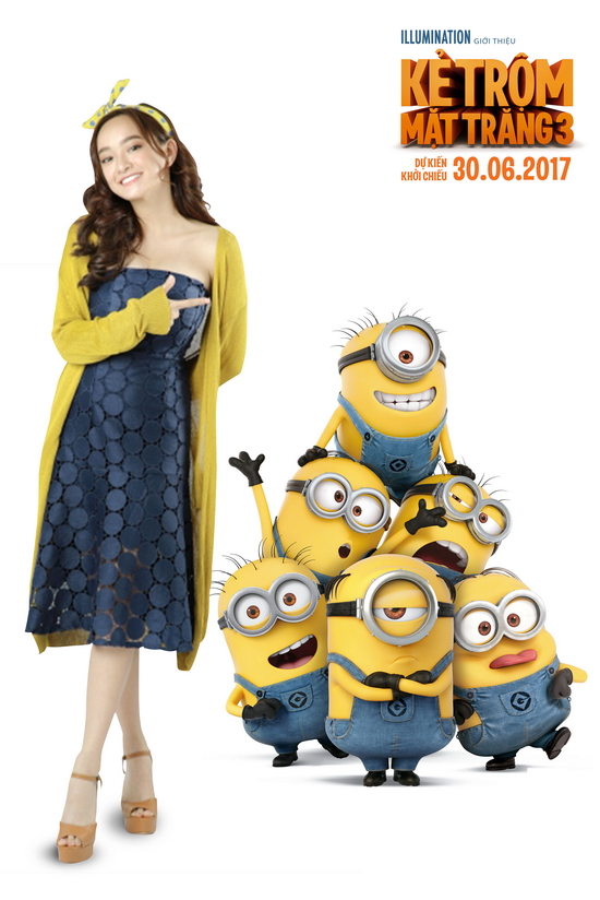Kaity Nguyễn “cute phô mai que” cùng binh đoàn Minion…