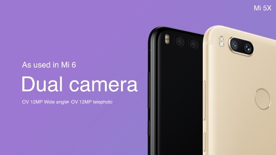 Một tính năng quan trọng và là điểm nhấn của Mi 5X chính là hệ thống camera kép ở mặt sau bố trí song song và nằm ở góc trên cùng bên trái rất giống Mi 6. 