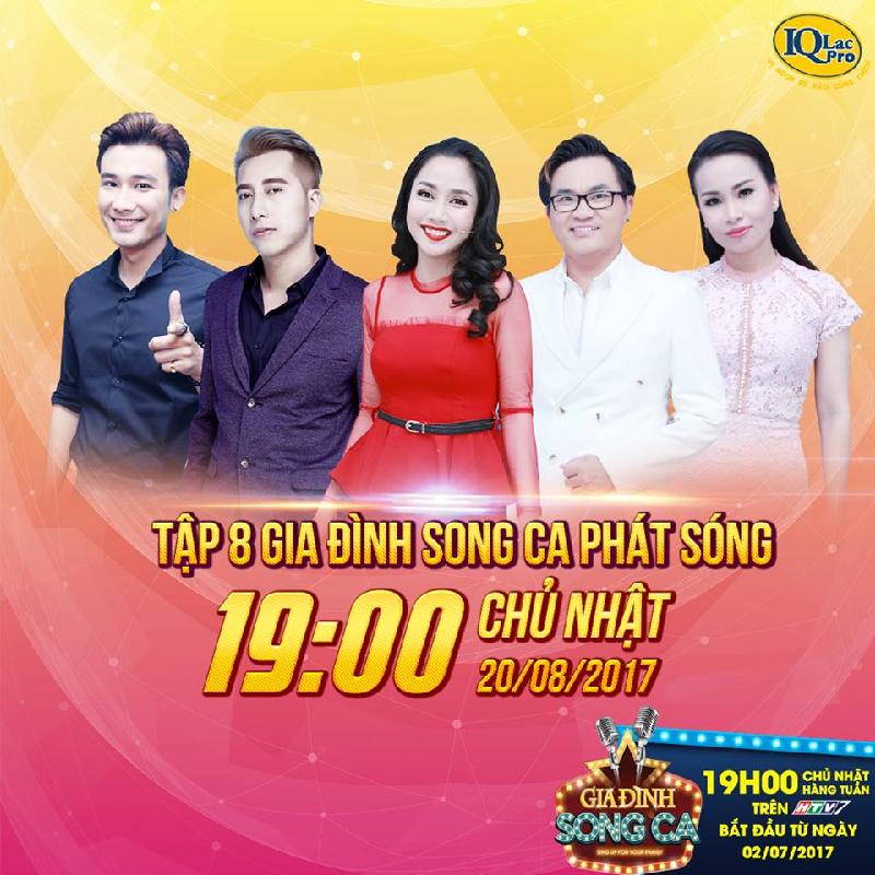 Bộ tứ giám khảo và MC Ốc Thanh Vân