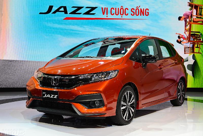 Cận cảnh xe hatchback 5 cửa Honda Jazz