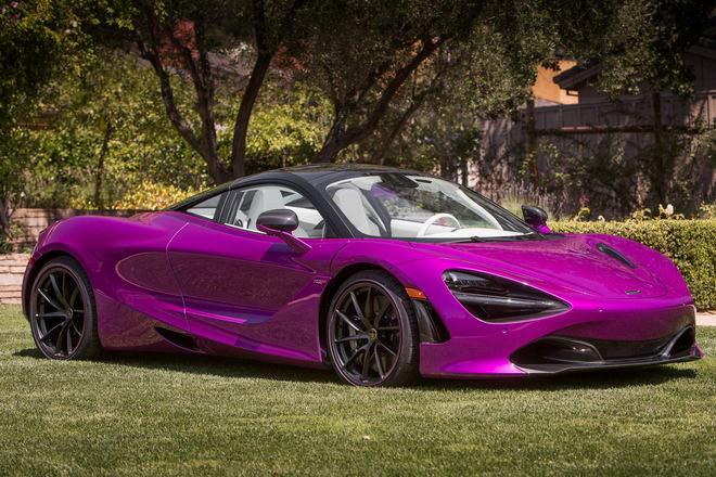 Chiêm ngưỡng McLaren 720S MSO màu tím cực lộng lẫy
