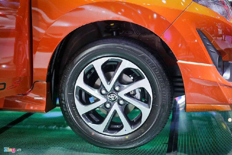 Toyota Wigo - xe giá rẻ, đối thủ của Kia Morning tại Việt Nam hình ảnh 13 Xe sử dụng bộ vành 14 inch. Phanh đĩa phía trước tích hợp ABS.