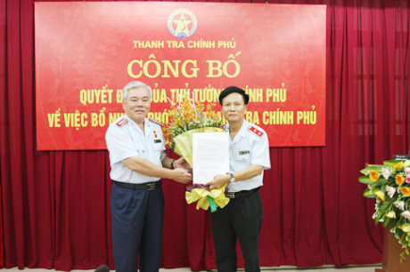 Công bố quyết định bổ nhiệm Phó Tổng Thanh tra Chính phủ