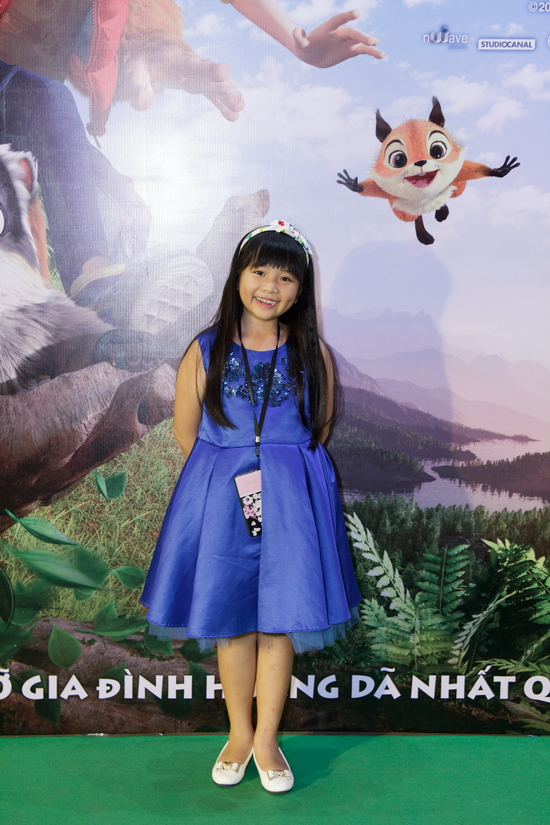 Bé Hà My (thủ vai Tiểu Li trong Cô gái đến từ hôm qua)