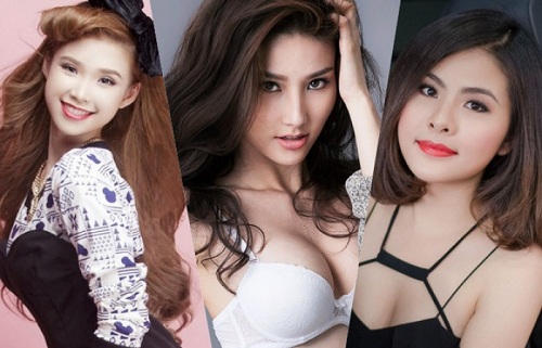 Khởi My – Vân Trang – Diễm My cùng sinh năm 1990, thật khó phân định ai trẻ hơn ai.