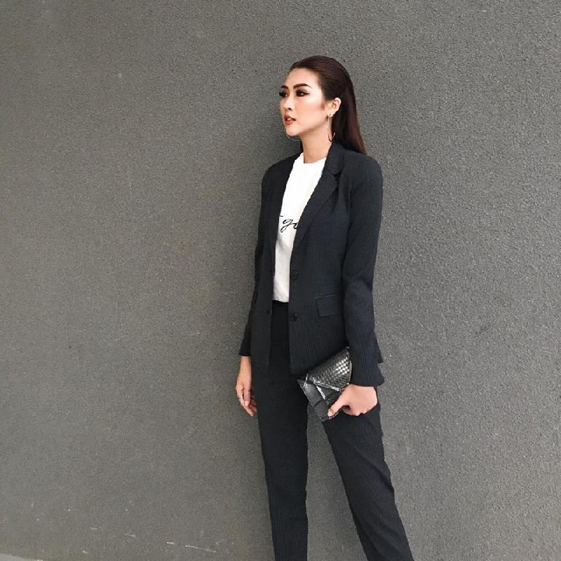 Cô nàng cũng chuộng phong cách menswear cá tính