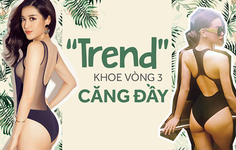 Khoe vòng 3 bốc lửa mới là &quot;trend&quot; mà các sao Việt theo đuổi bây giờ?