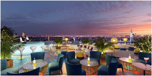 Skybar sang trọng mang đến cho Sunshine City phong cách phong lưu của các đô thị lớn như New York (Mỹ). Bên cạnh đó, điểm đặc biệt thu hút các gia đình trẻ là tiện ích giáo dục gồm trường mầm non quốc tế lên tới 1.000 m2 sàn và cung thiếu nhi được bố trí trọn vẹn cả 3 tầng của tòa nhà CT4.