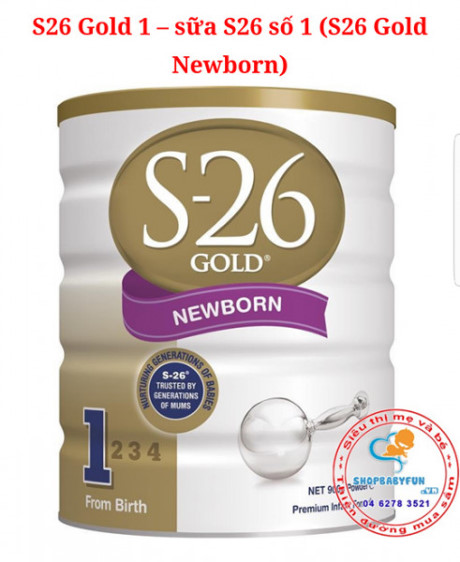 Sản phẩm dinh dưỡng công thức S26 bị thu hồi