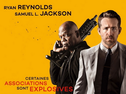Màn kết hợp có 1-0-2 của Samuel L. Jackson và Ryan Reynolds ở Vệ sĩ sát thủ