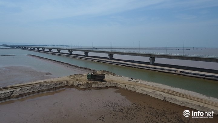 Khắc phục xong các lỗi kỹ thuật ở cầu vượt biển dài nhất Việt Nam, thông xe vào 4/9