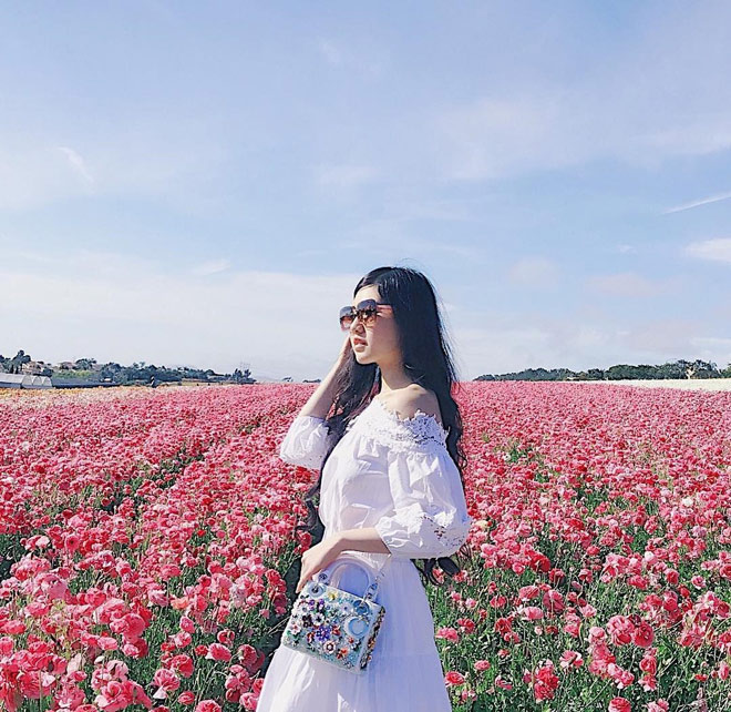 Cô nàng quan niệm, đã chụp ảnh thì phải đẹp nếu không sẽ lãng phí phong cảnh