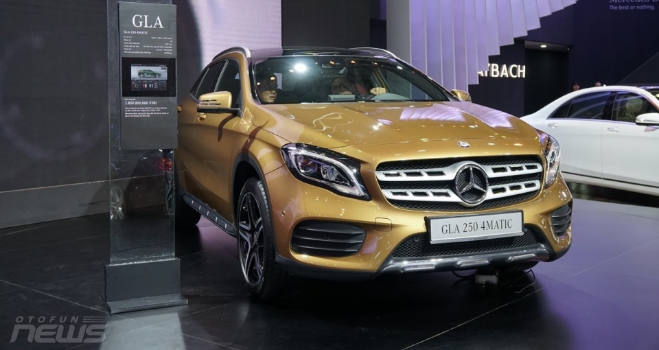 Cận cảnh Mercedes-Benz GLA 250 phiên bản nâng cấp 2018