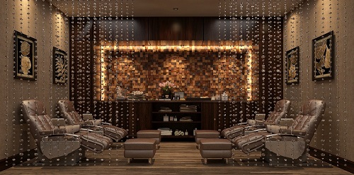 Phòng xông đá muối ion âm Himalayatại Harmony Spa – FLC Vĩnh Phúc