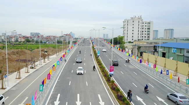 Phê duyệt chỉ giới đường đỏ nút giao thông Phạm Hùng - Lê Đức Thọ