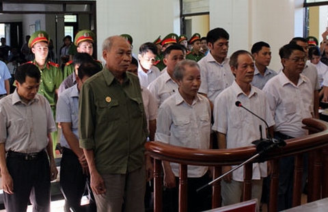 14 cựu cán bộ Đồng Tâm, Mỹ Đức hầu tòa