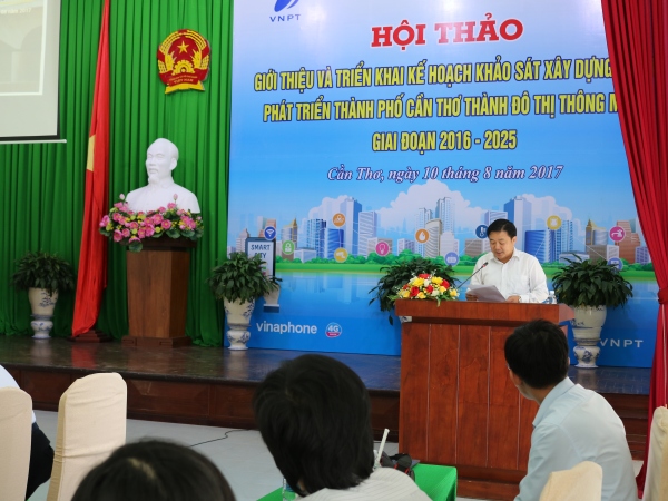 VNPT đồng hành cùng Cần Thơ triển khai đề án xây dựng đô thị thông minh