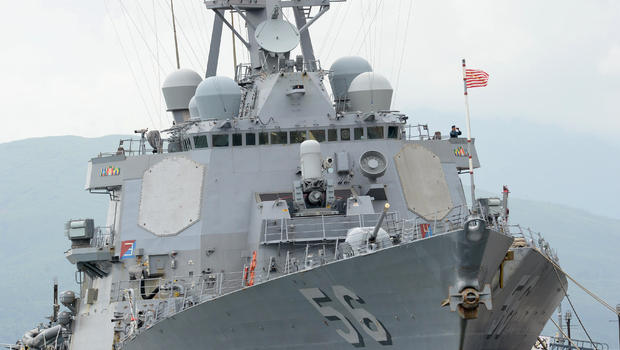 Tàu khu trục USS John S. McCain của Hải quân Mỹ 