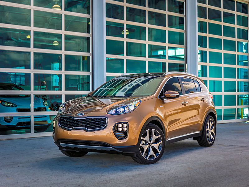 Crossover SUV dành cho người mới lái: Kia Sportage 2017