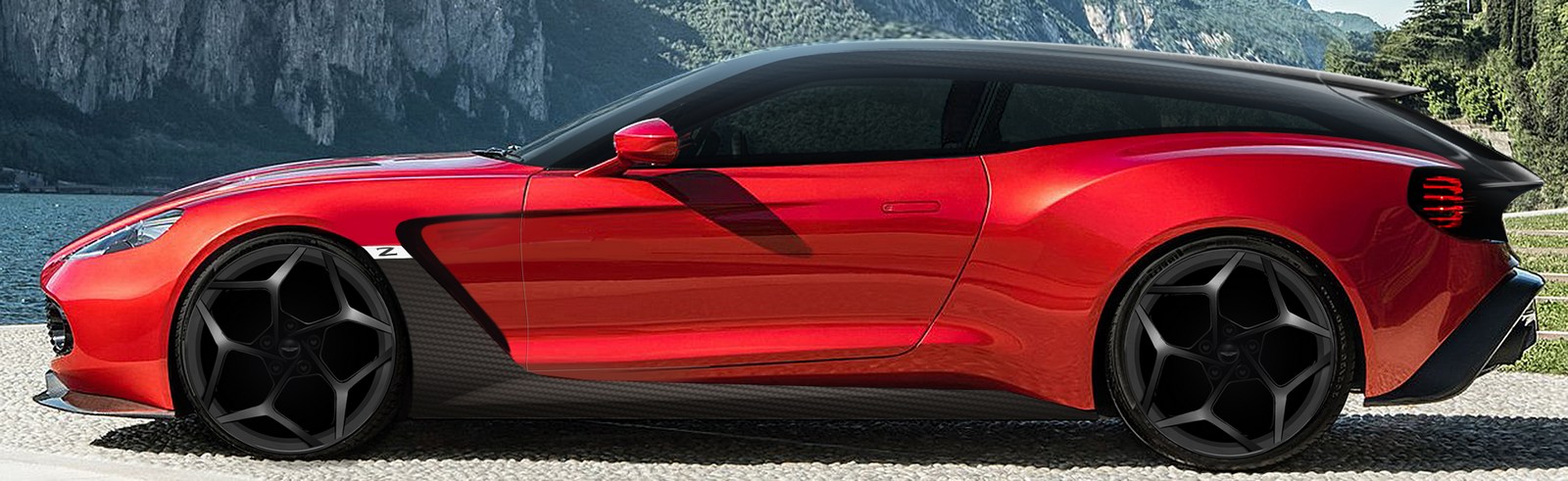 Ẩn số Aston Martin Vanquish Zagato Shooting Brake.