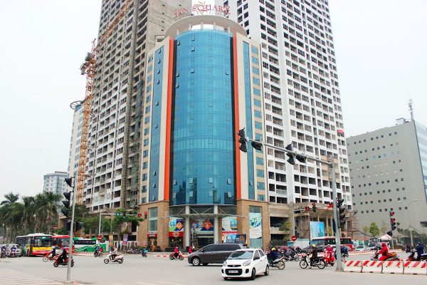 Dự án Sun square đang tiếp tục hoàn thiện, nhiều người dân đã chuyển về đến sinh sống
