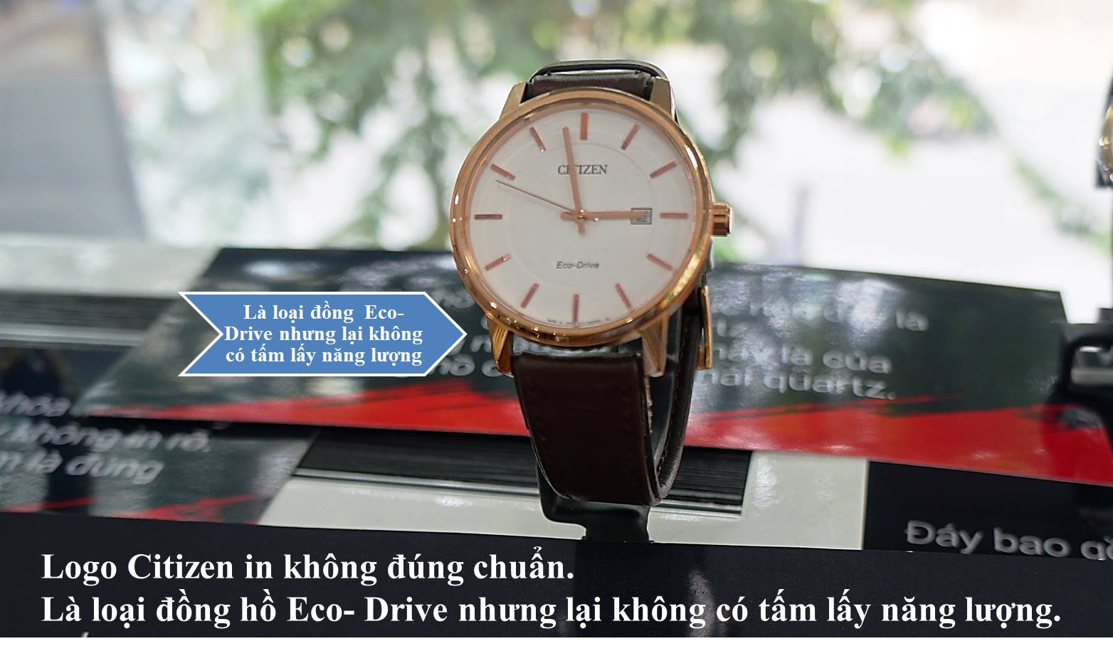 Bắt lỗi thiết kế đồng hồ Tissot, Longines, Citizen fake