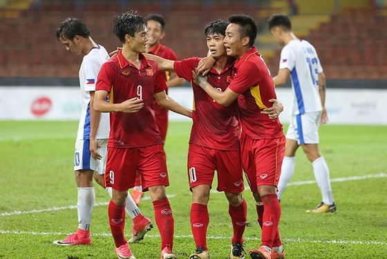 U22 Việt Nam có trận thắng thứ 3 liên tiếp. Ảnh: Vietnamnet
