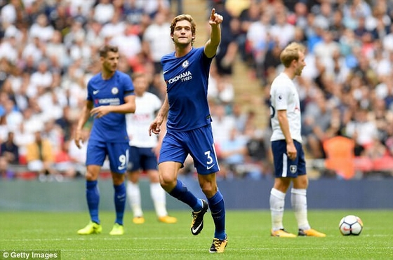 M.Alonso lập cú đúp bàn thắng cho Chelsea